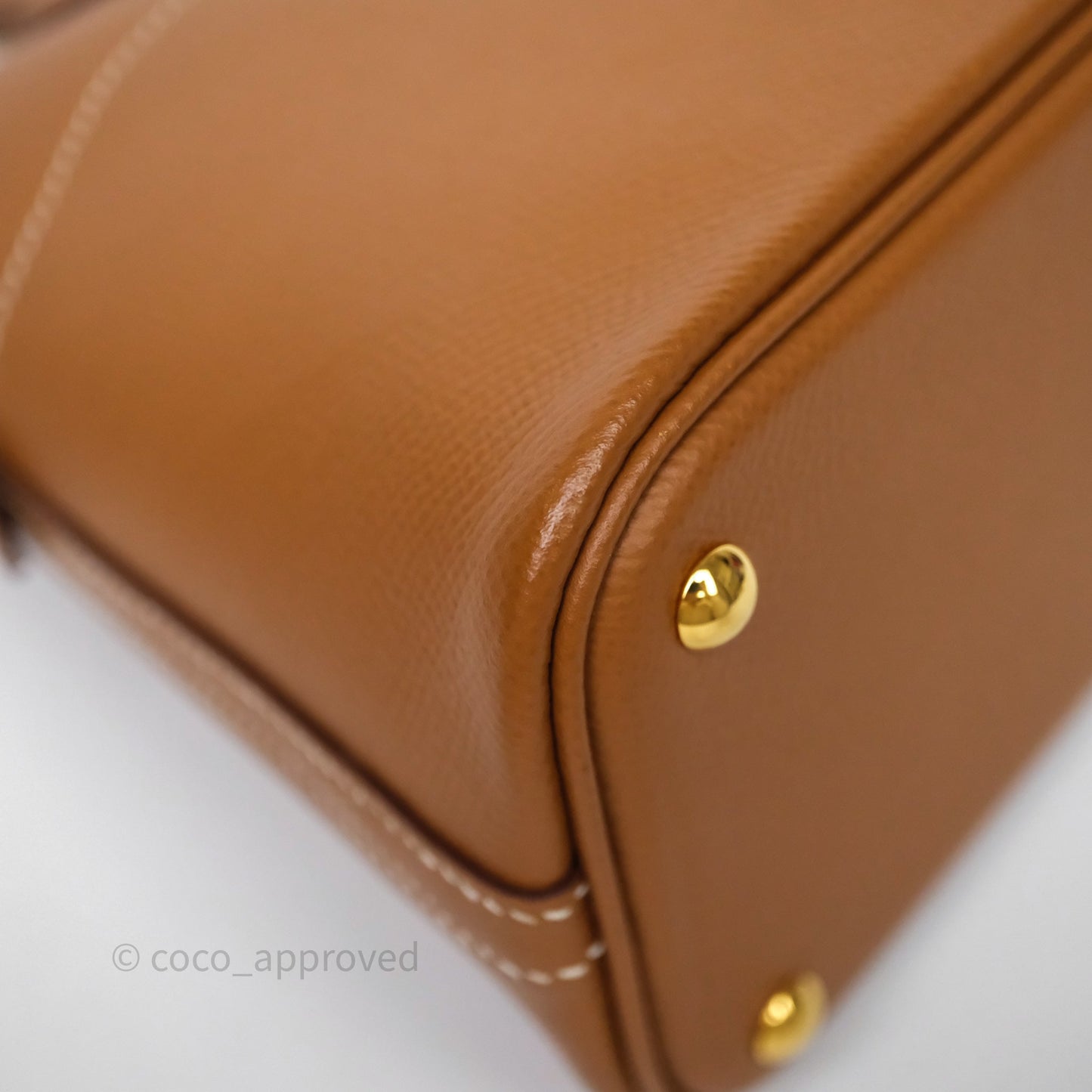 Hermès Bolide 27 Gold Epsom Gold Hardware