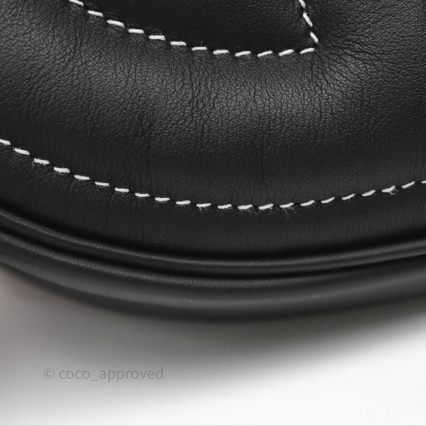 Hermes In-The-Loop Belt Bag Noir 89 Swift Palladium Hardware