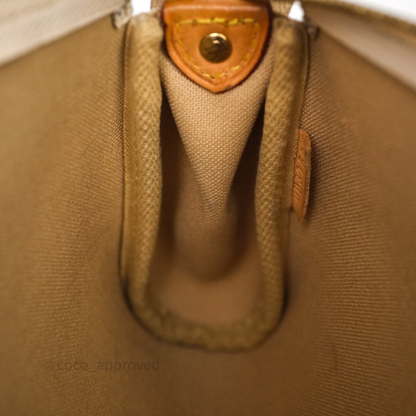Louis Vuitton Eva Damier Azur Canvas Shoulder Bag