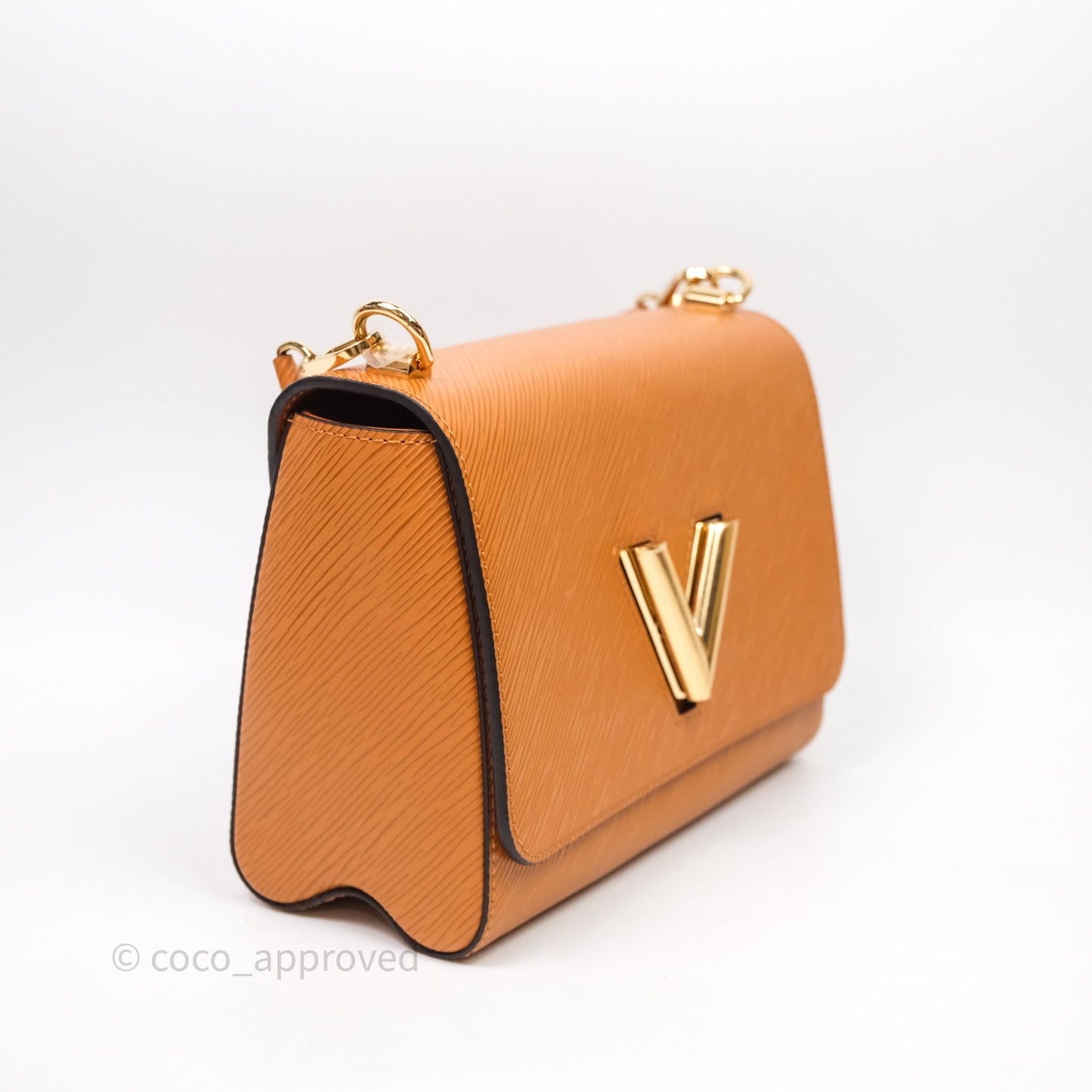 Louis Vuitton Twist Bag MM Gold Honey Epi