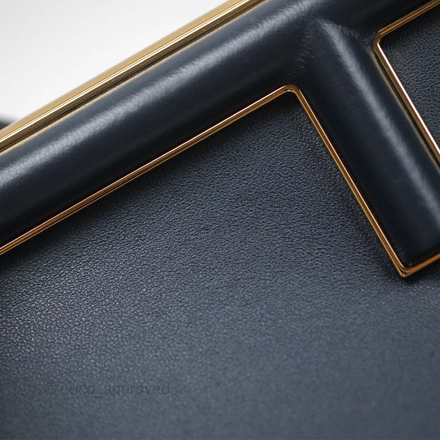 Fendi Small Fendi First Midnight Blue Shiny Nappa