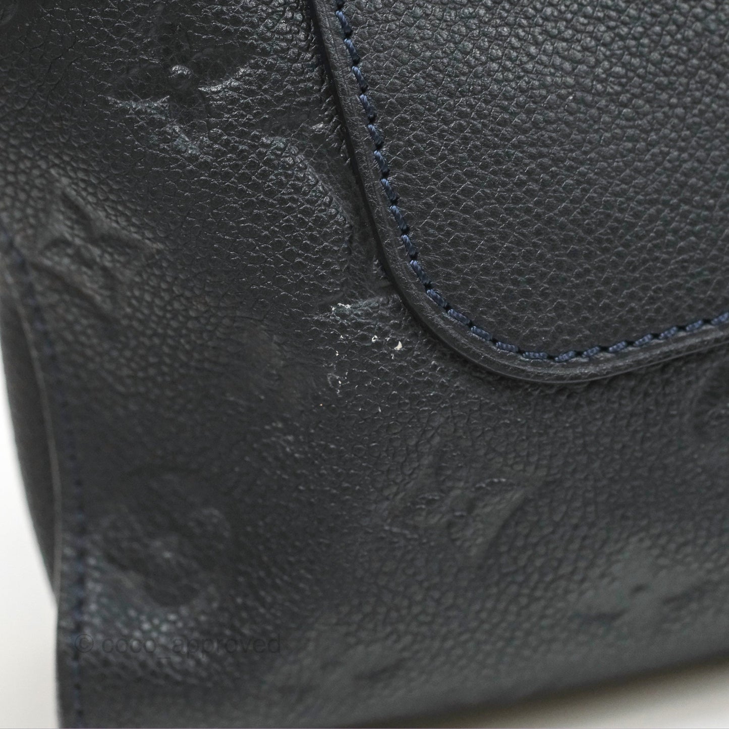 Louis Vuitton Petillante Clutch Empreinte Infini Navy