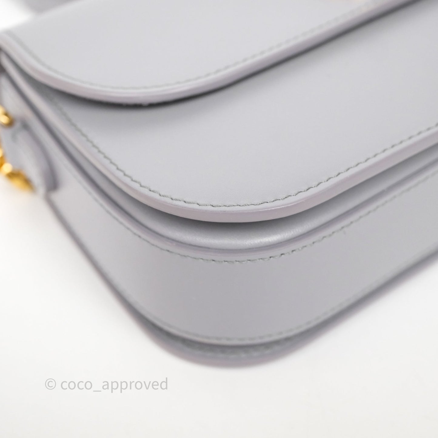 Dior 30 Montaigne Avenue Bag Grey Box Calfskin