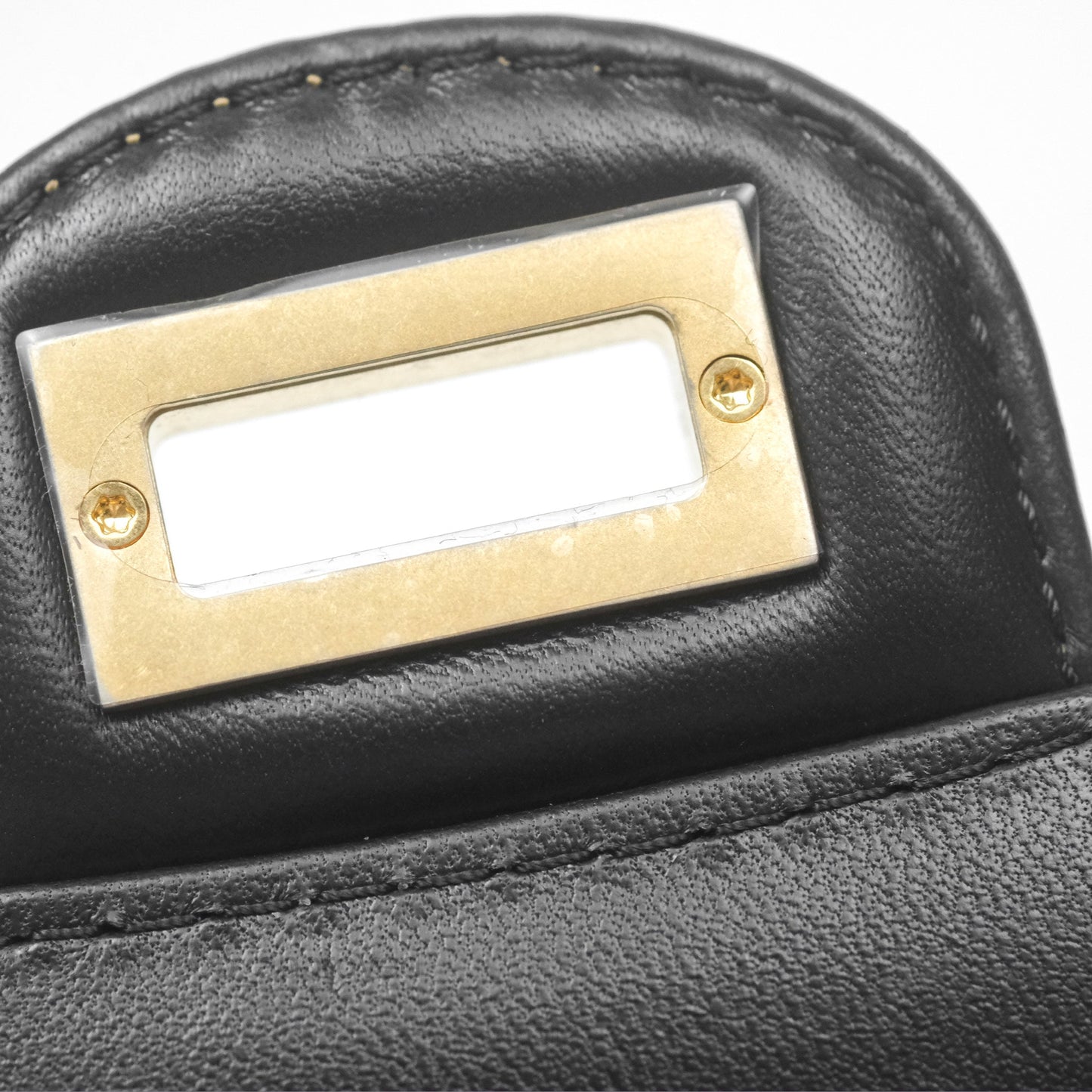 Chanel Reissue 2.55 Metallic Gold Crocodile Embossed Calfskin And Black Quilted Lambskin Aged Gold Hardware