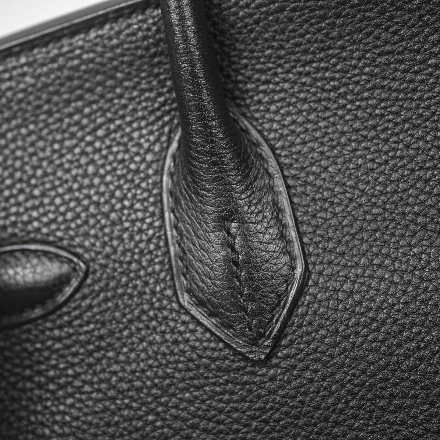 Hermès Birkin 30 Retourne Black Noir 89 Togo Palladium Hardware