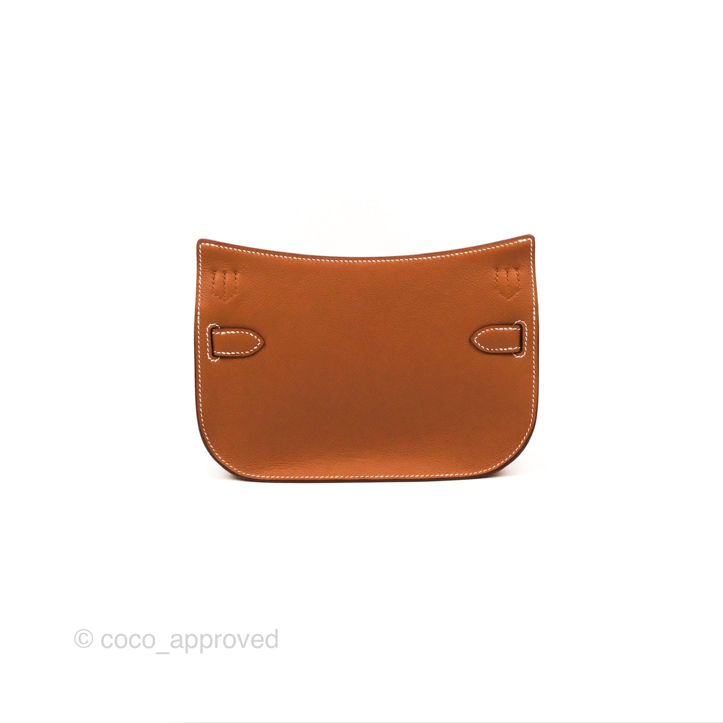 Hermès Mini Jypsiere Gold Evercolor Palladium Hardware