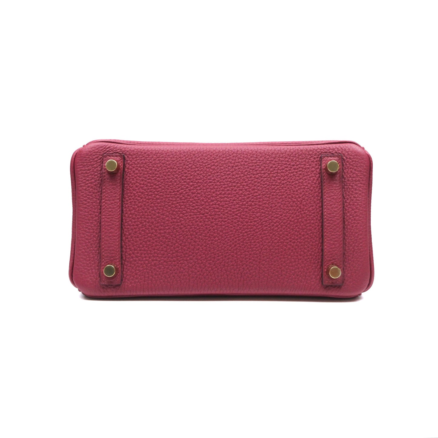 Hermès Birkin 25 Retourne Rouge Grenat K1 Togo Gold Hardware