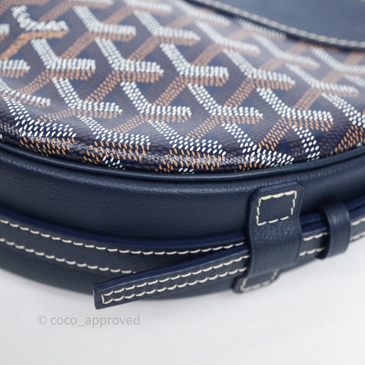 Goyard Hirondelle Bag Navy Blue