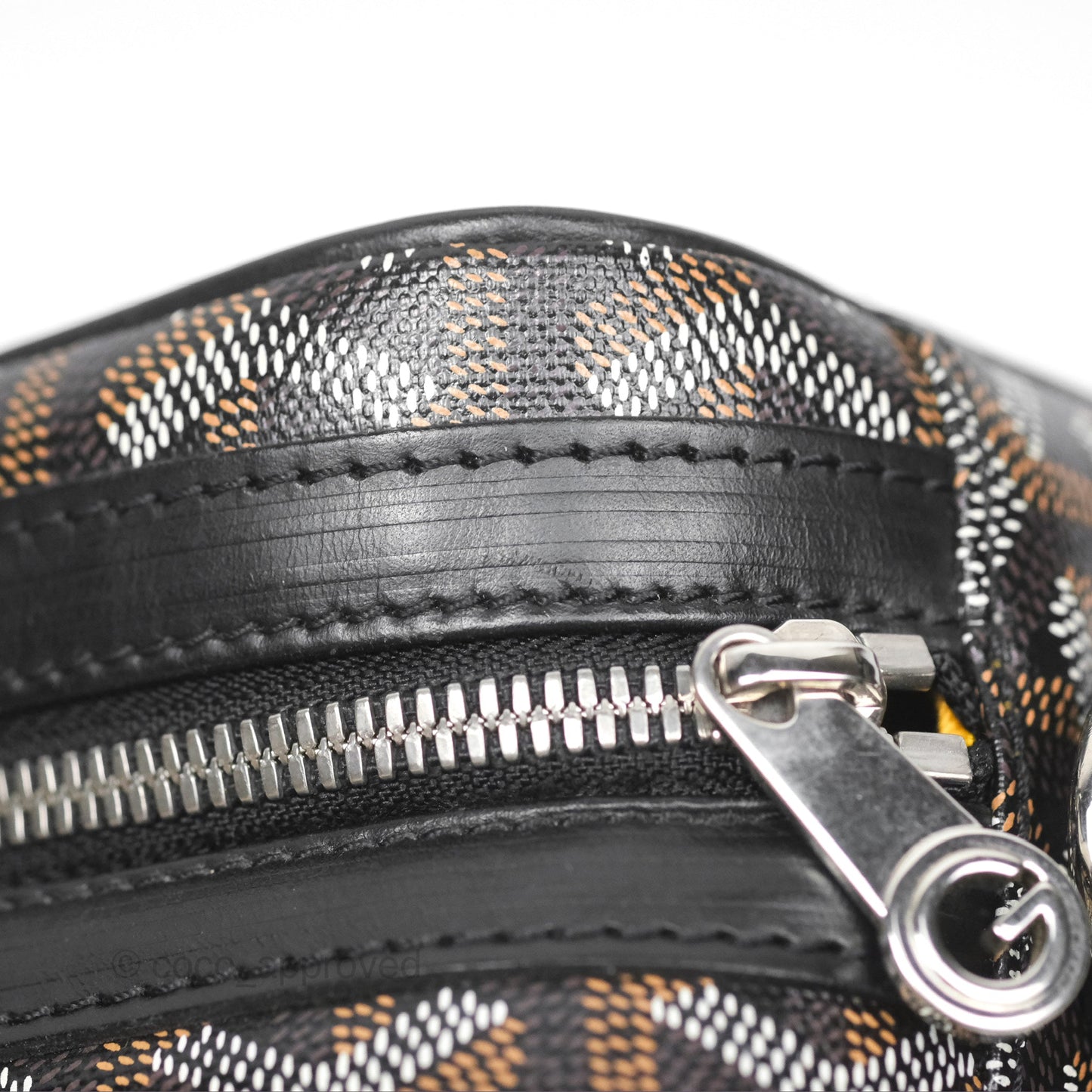 Goyard Cap-Vert PM Bag Black Goyardine