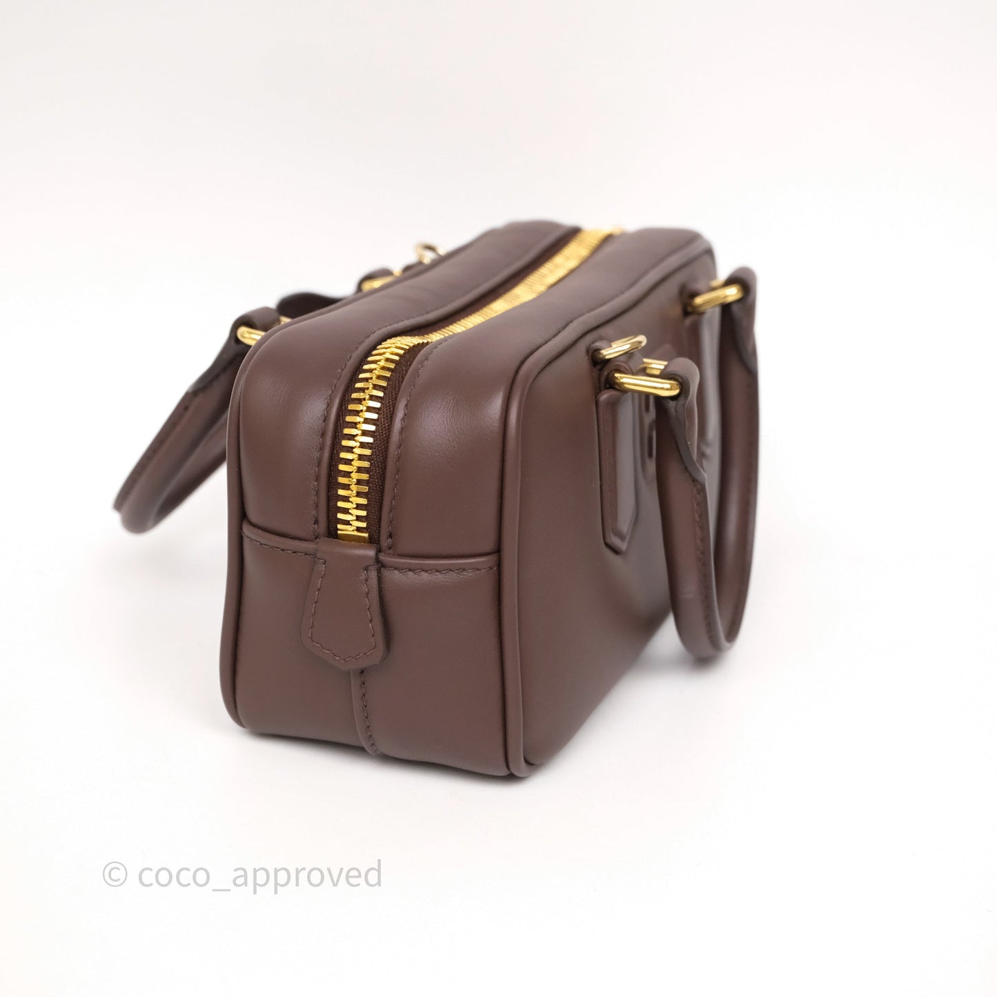 Miu Miu Arcadie Leather Bag Briarwood