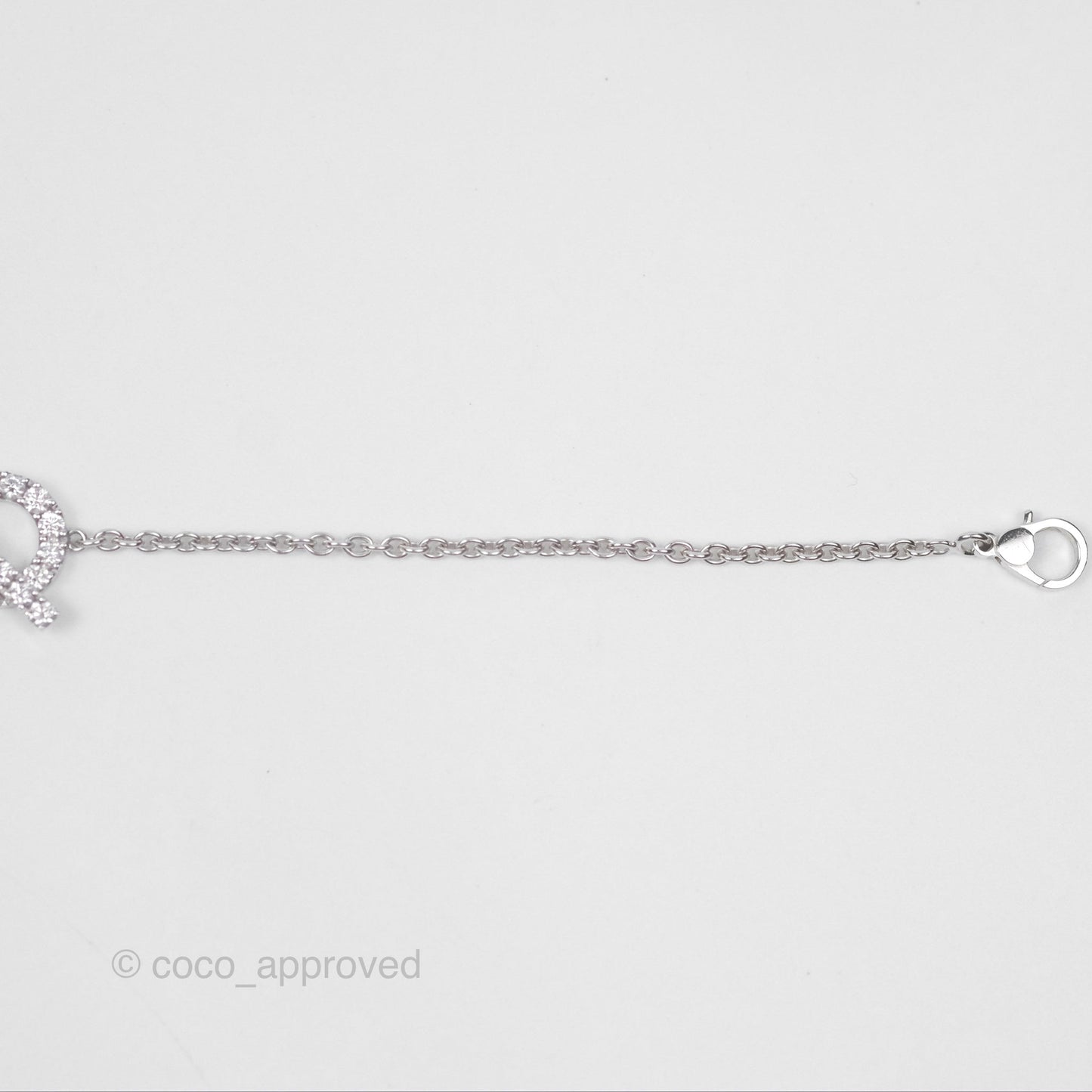 Hermès Finesse Bracelet Diamonds White Gold