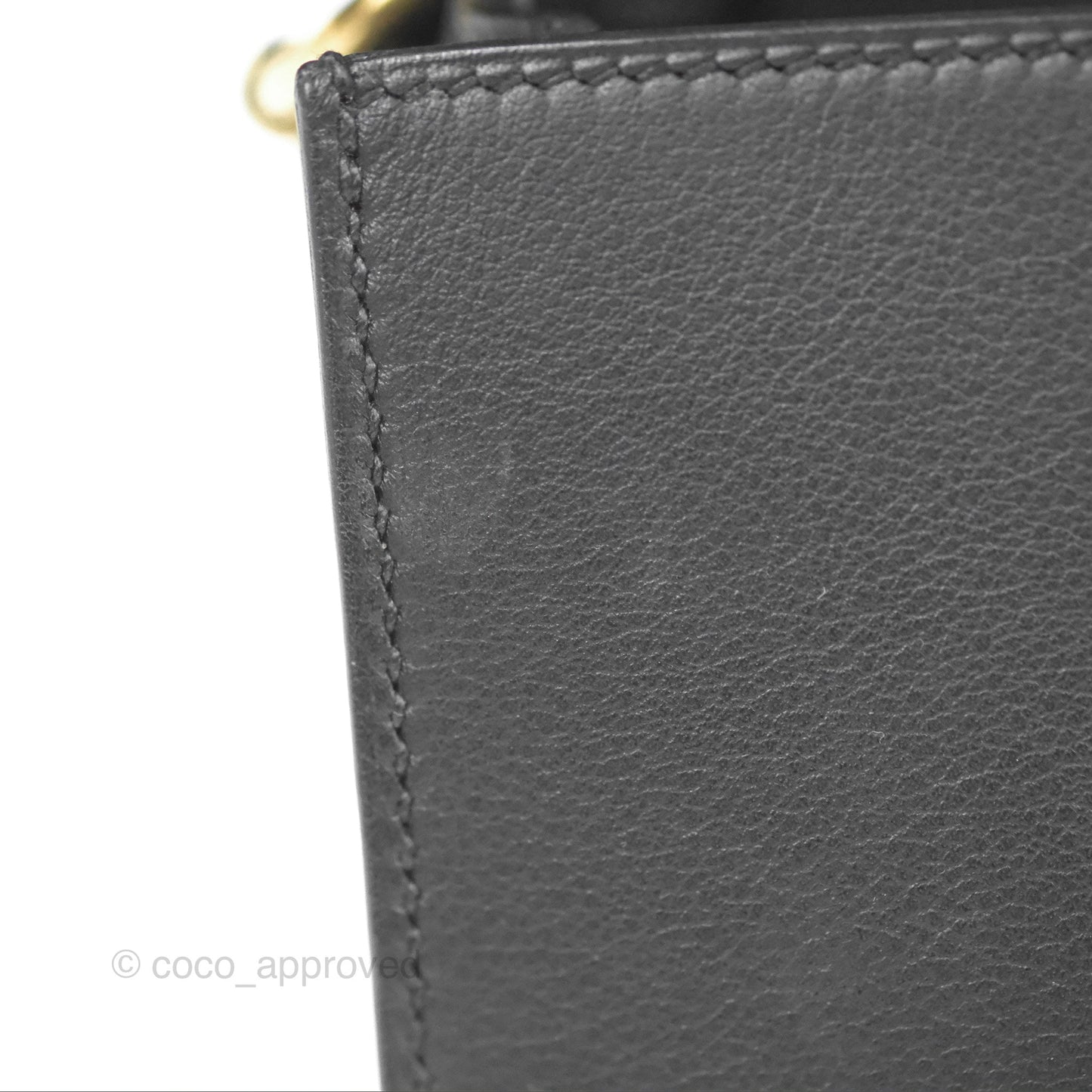Hermès Roulis Mini 18 Black Swift Gold Hardware