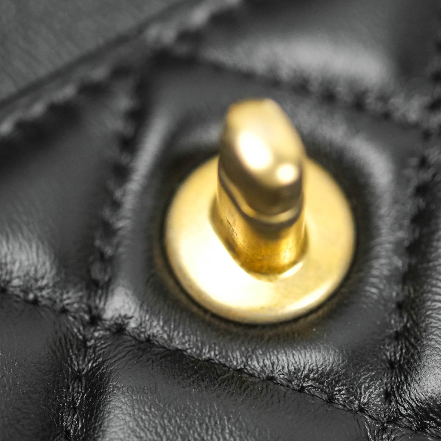 Chanel Clutch With Chain (O-purse-vanity With Chain) Black