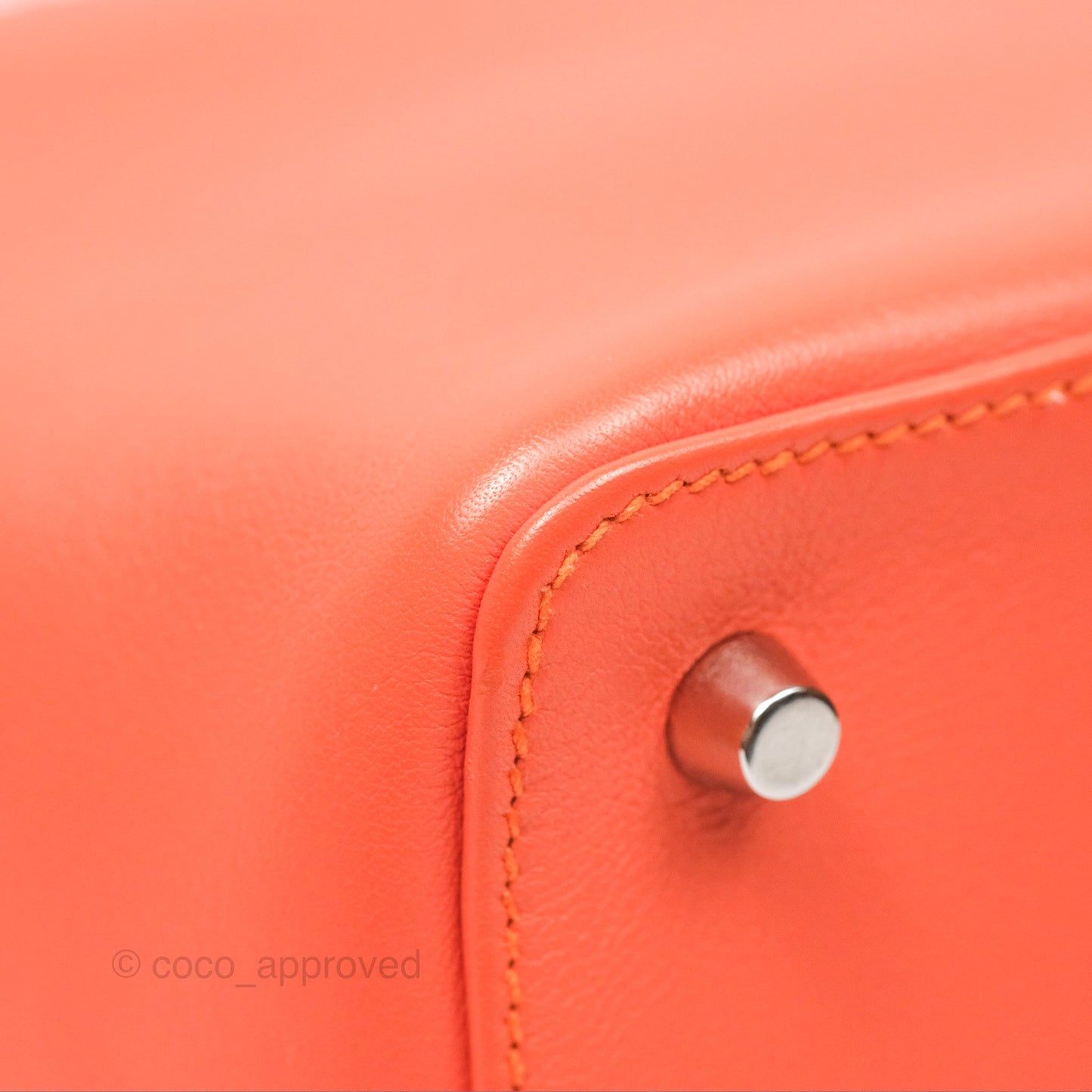 Hermès ToolBox 20 Mangue Evercolor Palladium Hardware