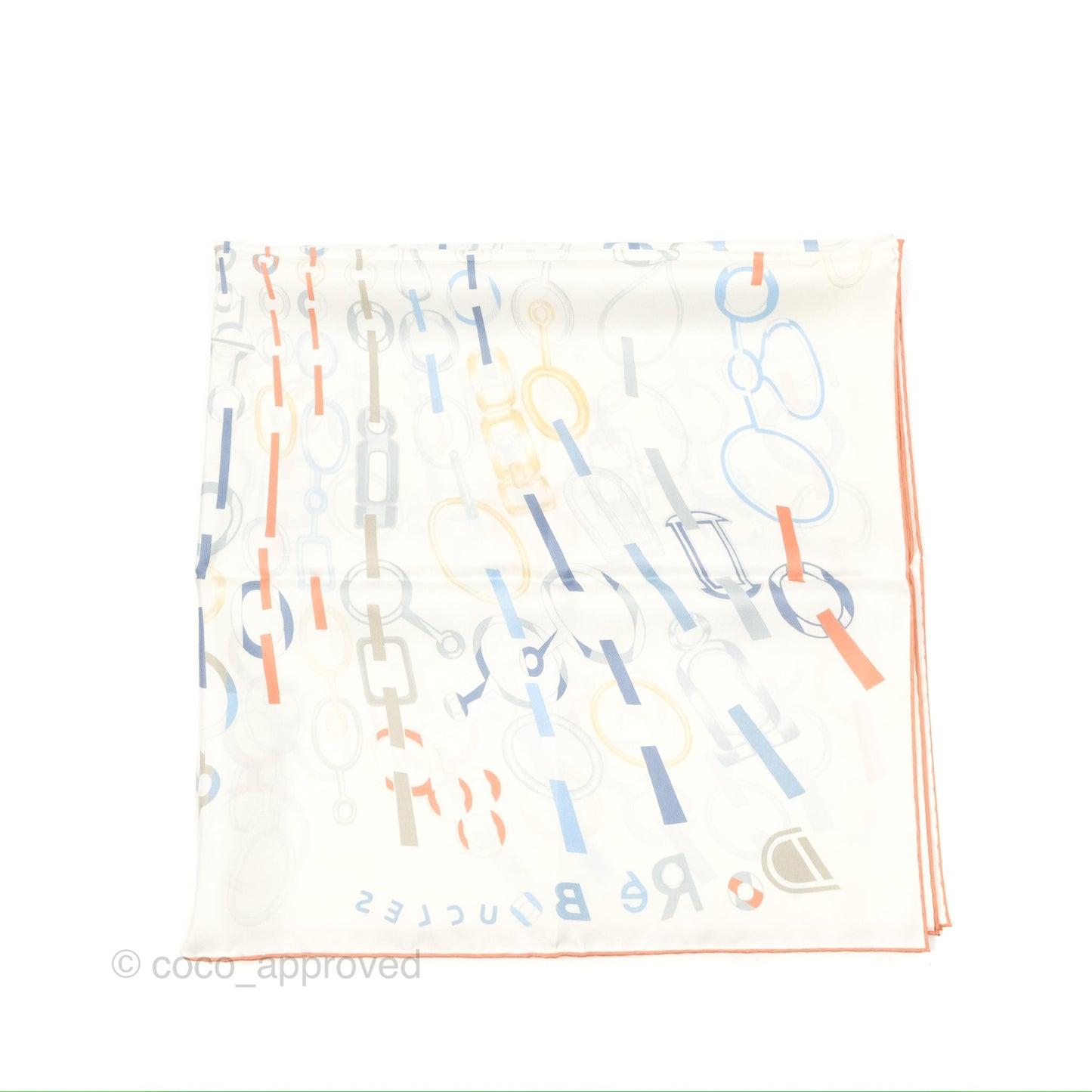 Hermès Do Re Boucles Scarf 90