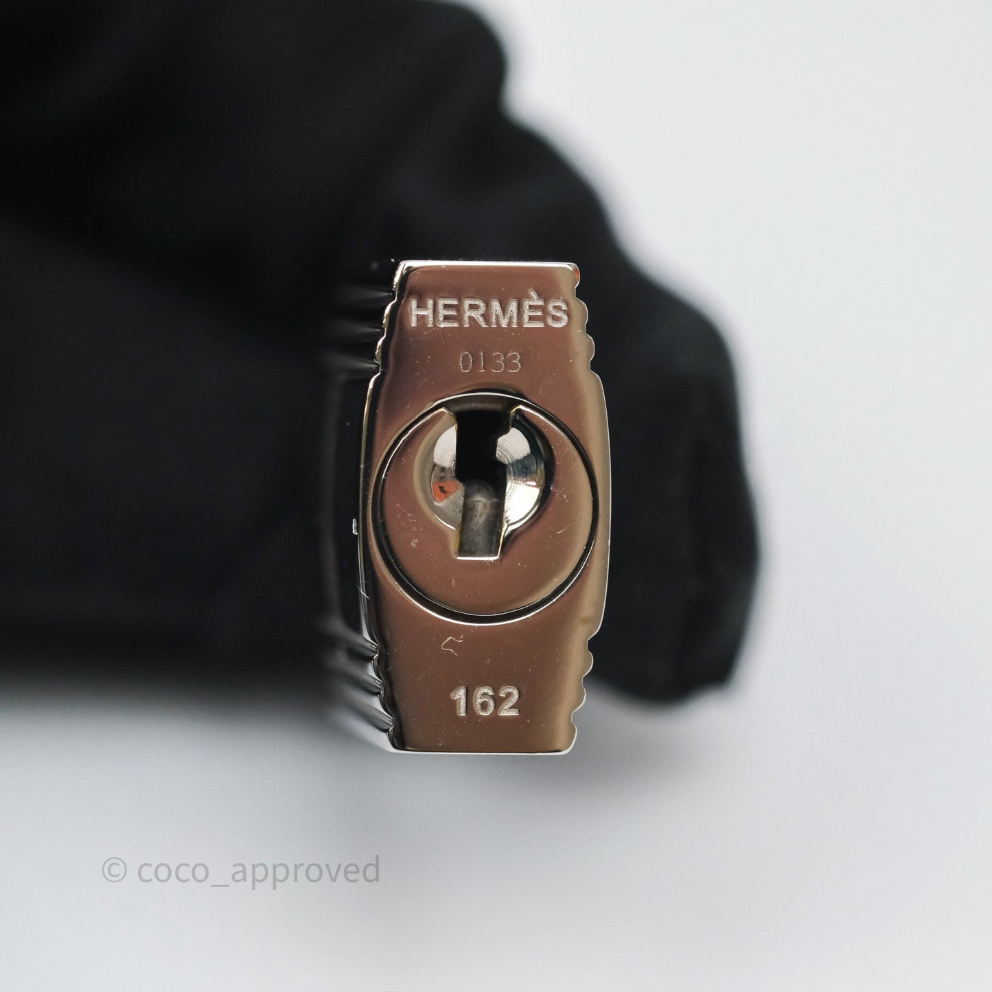 Hermès ToolBox 20 Bleu Cobalt 7C Evercolor Palladium Hardware