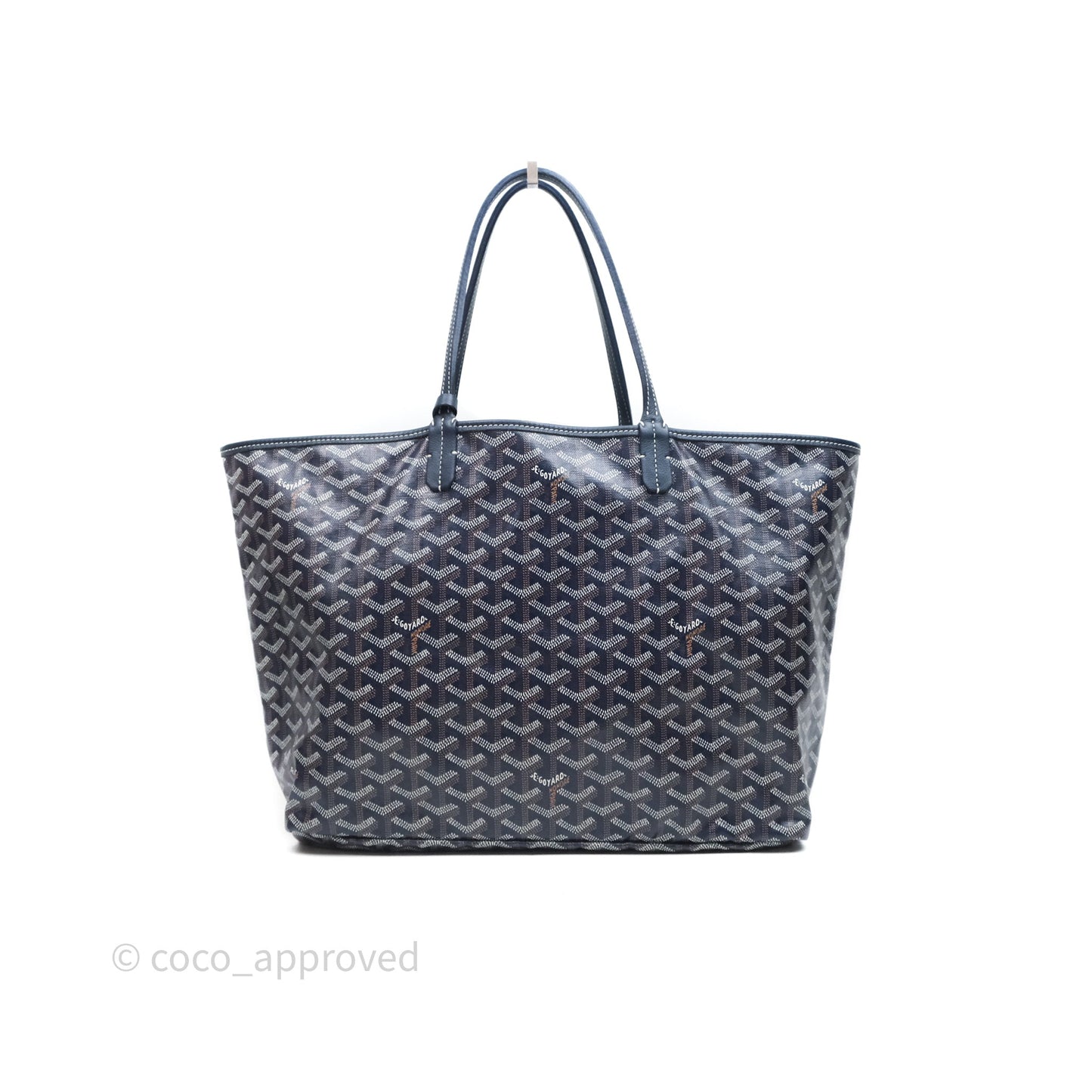 Goyard St Louis Tote PM Navy