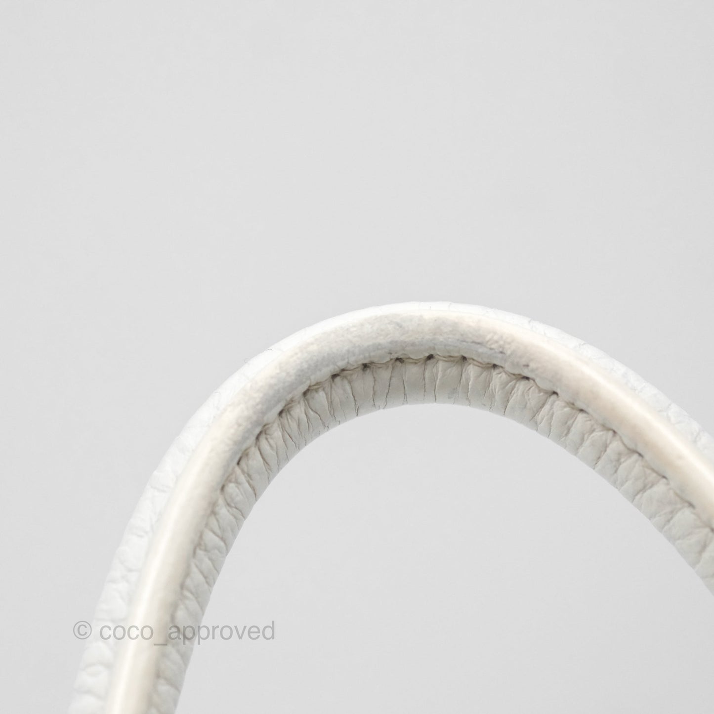 Hermès Lindy 30 White Clemence Palladium Hardware