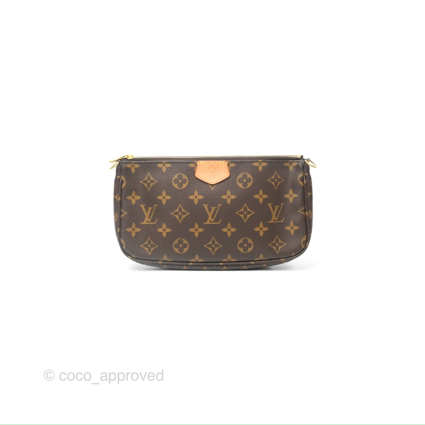 Louis Vuitton Multi Pochette Accessories Monogram Khaki