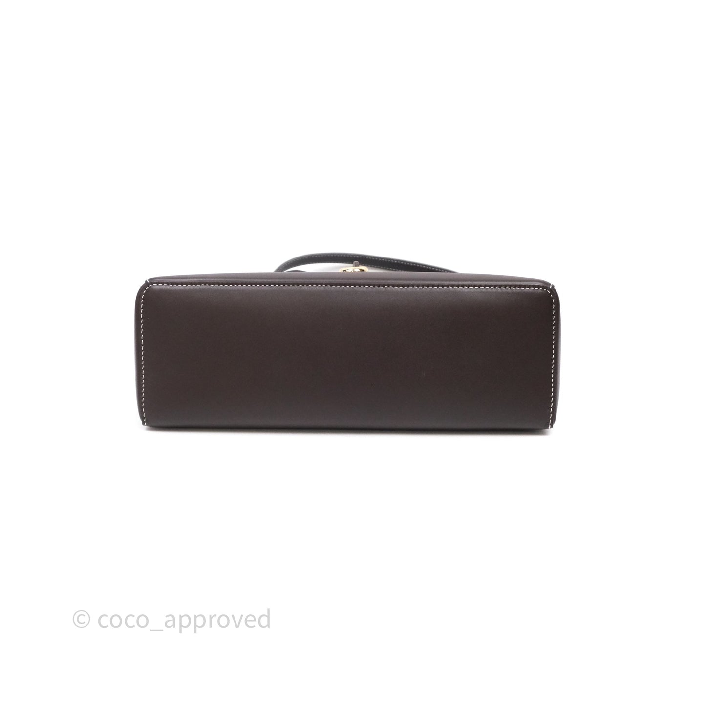 Loro Piana Extra Bag L27 Dark Choco Licorice Smooth Calfskin