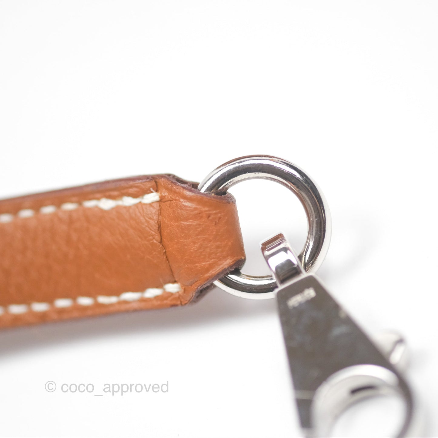 Hermès Kelly 32 Retourne Gold Togo Palladium Hardware