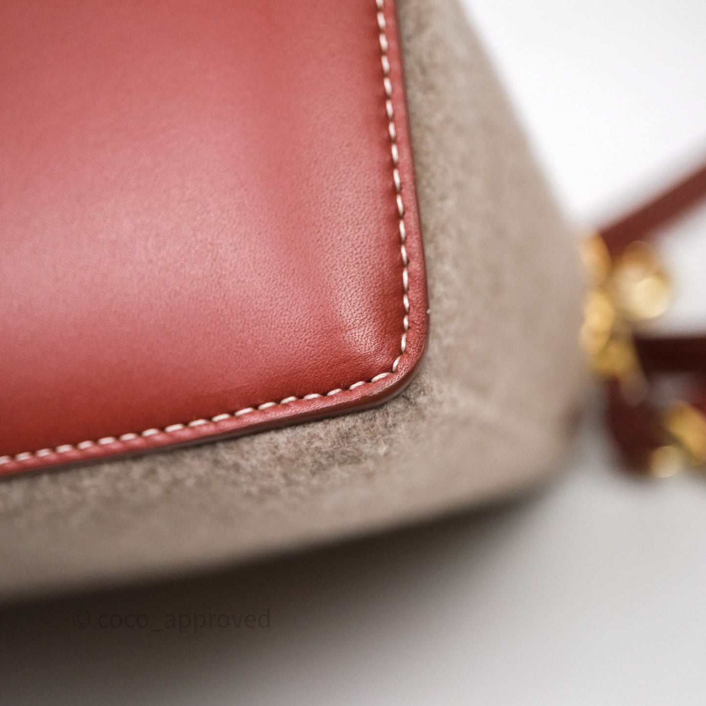 Loro Piana Extra Bag L27 Natural Brown/Deep Kummel Cashmere