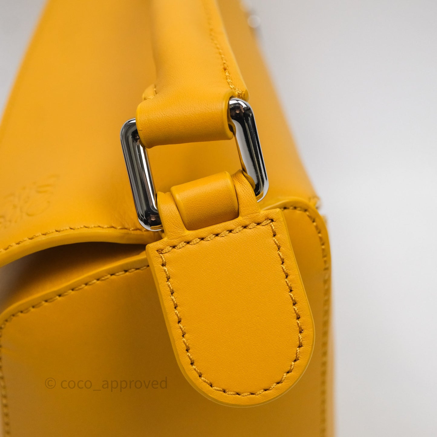 Loewe Small Puzzle Bag Sunflower With Logo Strap