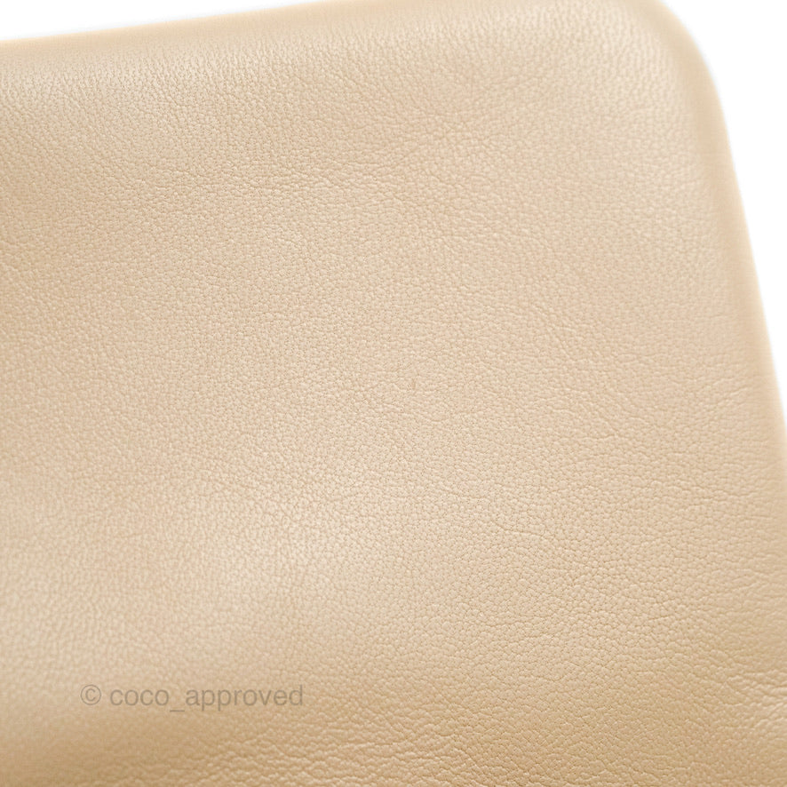 Chanel 19 Small Beige Mixed Hardware