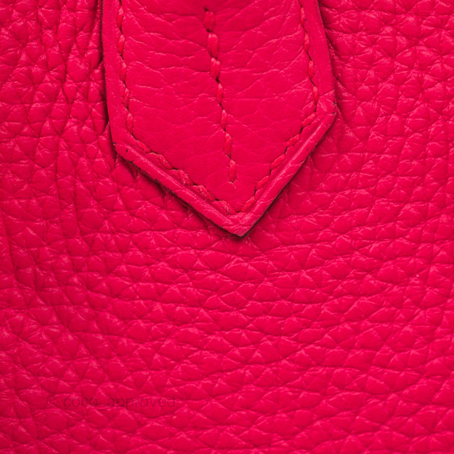 Hermès Birkin 30 Retourne I6 Rose Extrême Clemence Gold Hardware