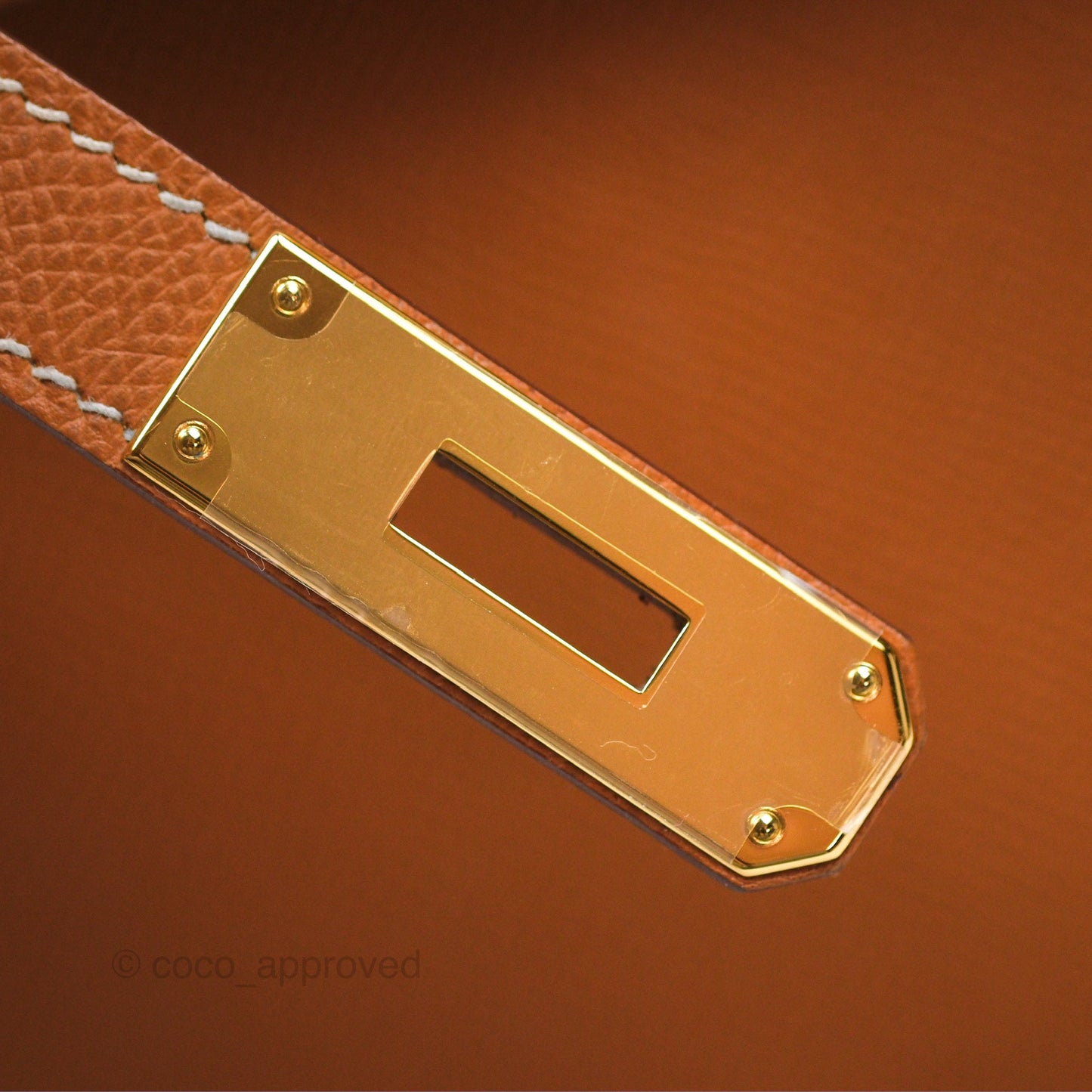 Hermès Kelly Sellier 28 Gold 37 Epsom Gold Hardware
