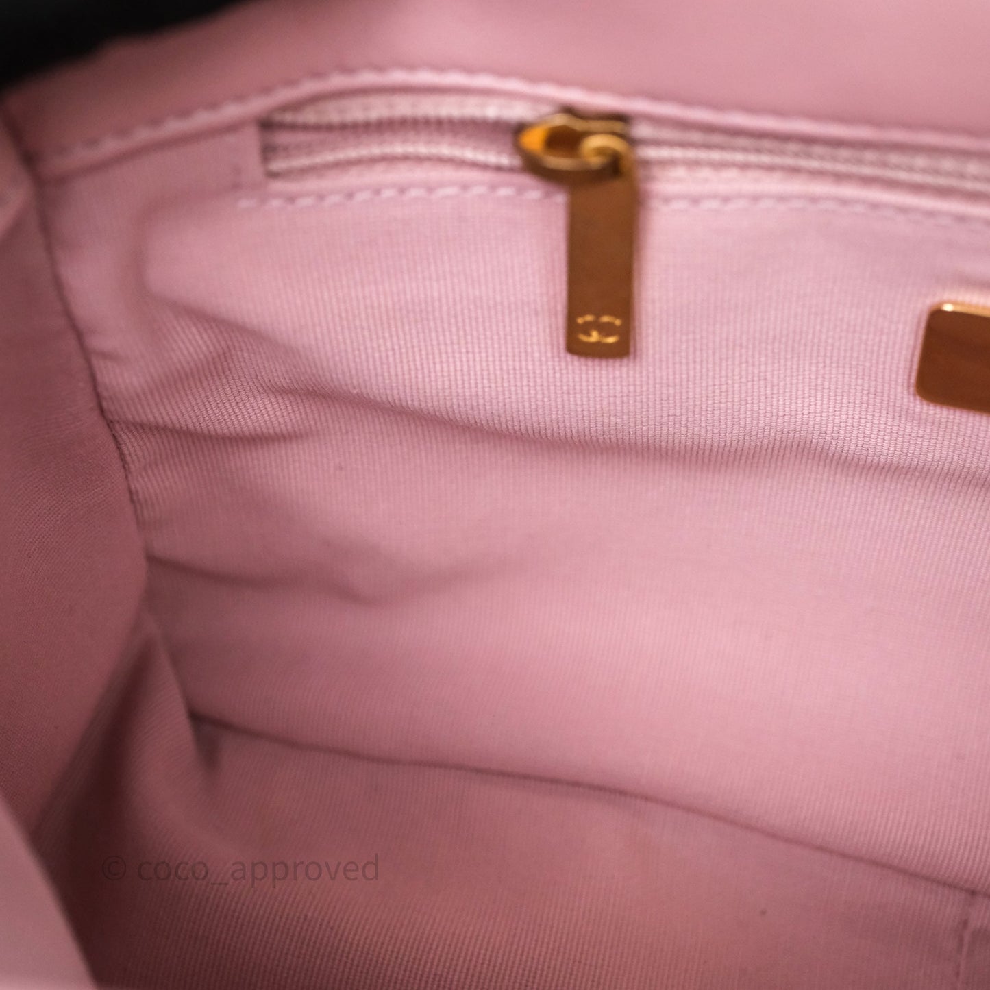 Chanel 19 Small Pink Lambskin Mixed Hardware