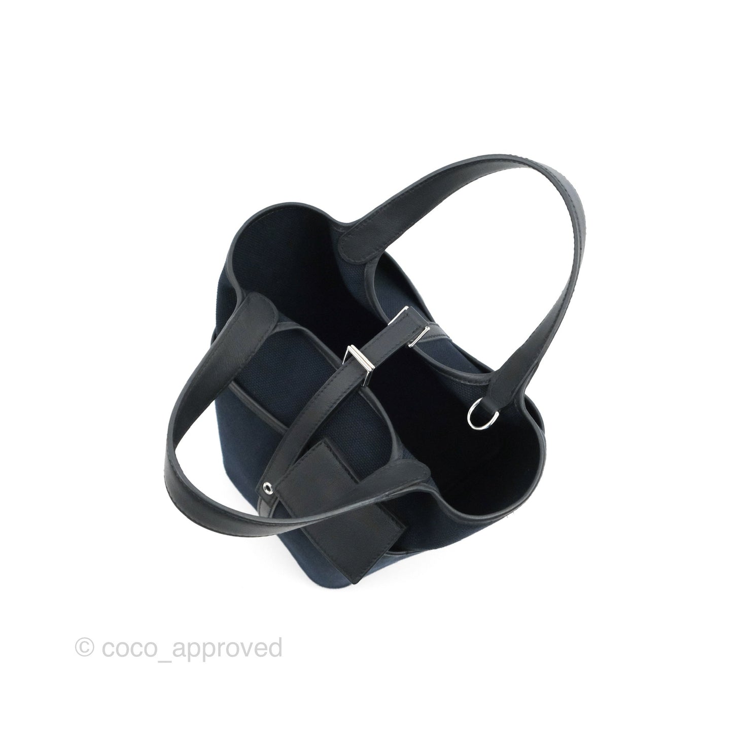 Hermes Picotin Lock 18 Pockets Bleu Marine Black Palladium Hardware