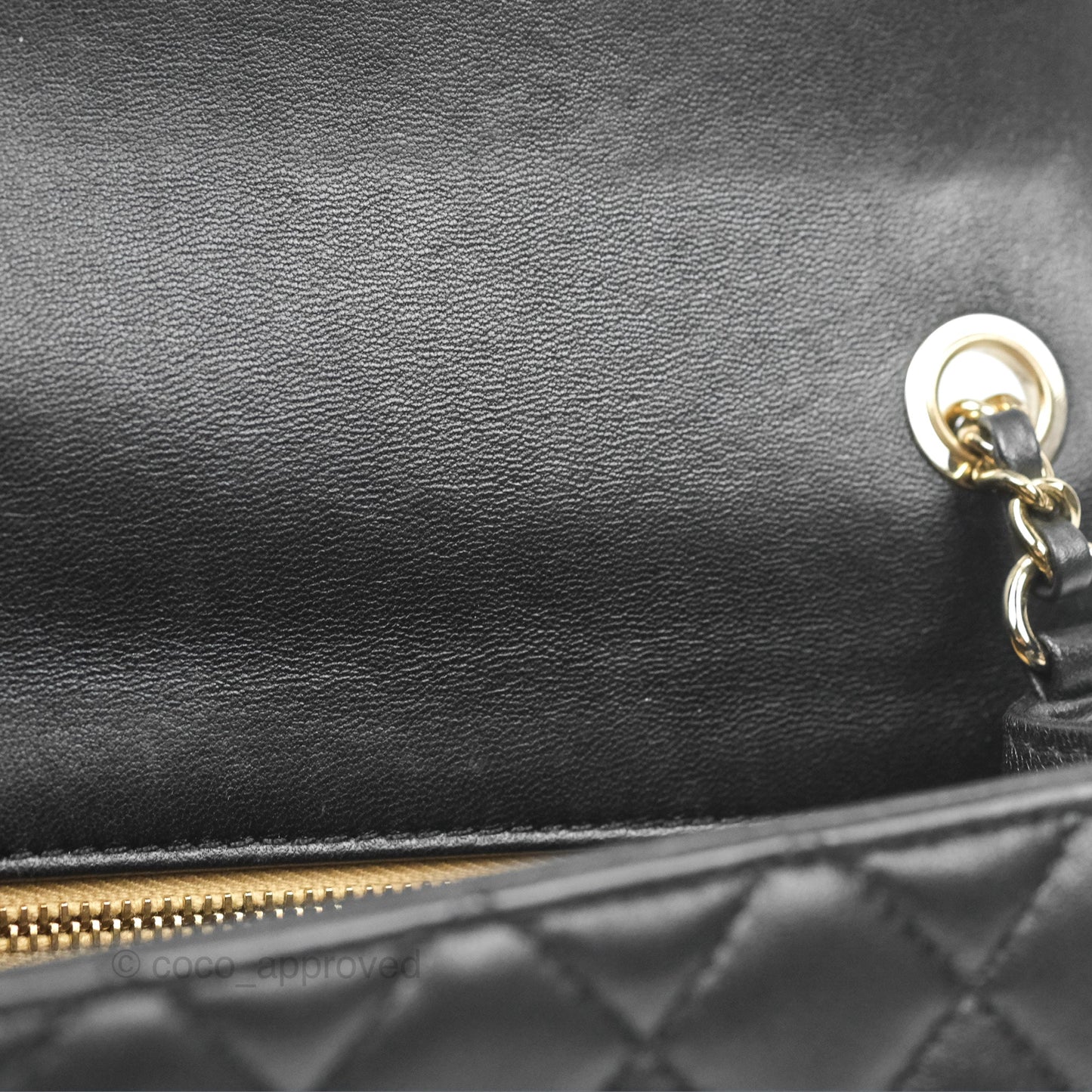 Chanel Ball Crush Mini Rectangular Black Lambskin Gold Hardware 23C