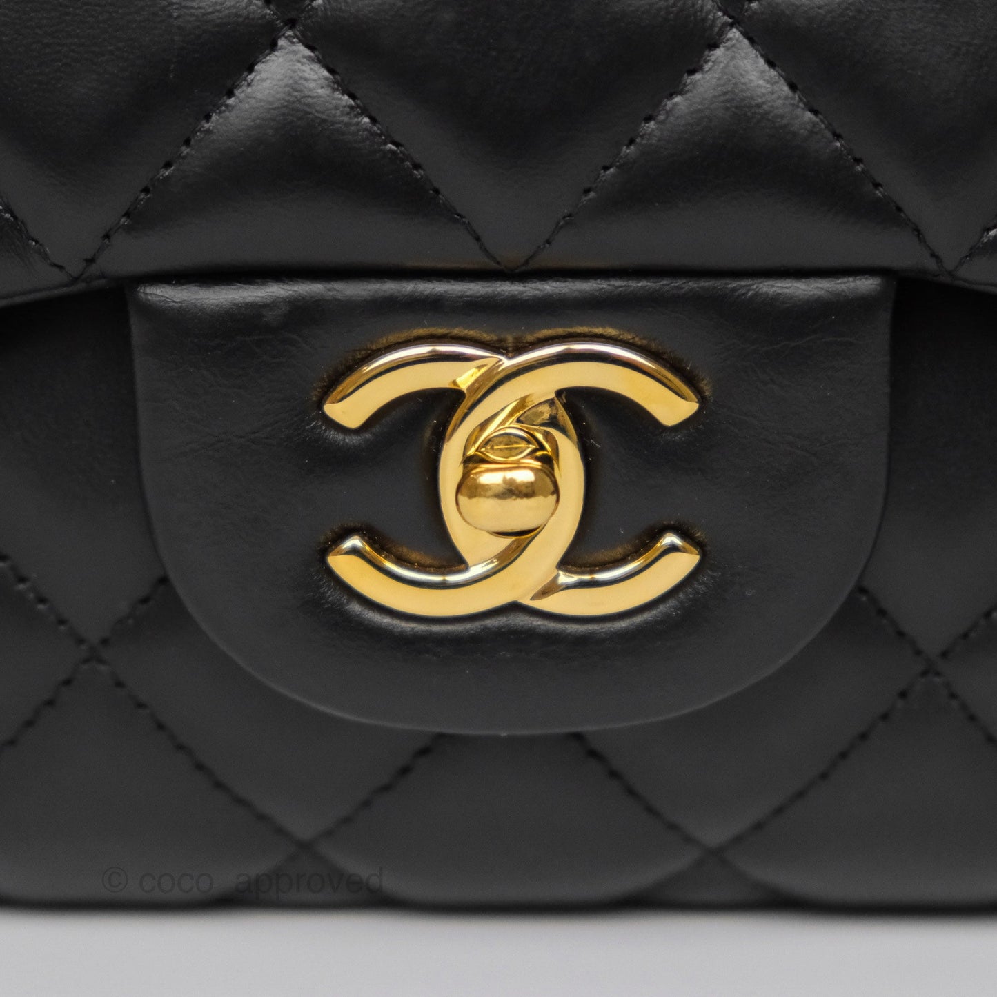 Chanel Jumbo Double Flap Black Lambskin Gold Hardware⁣⁣