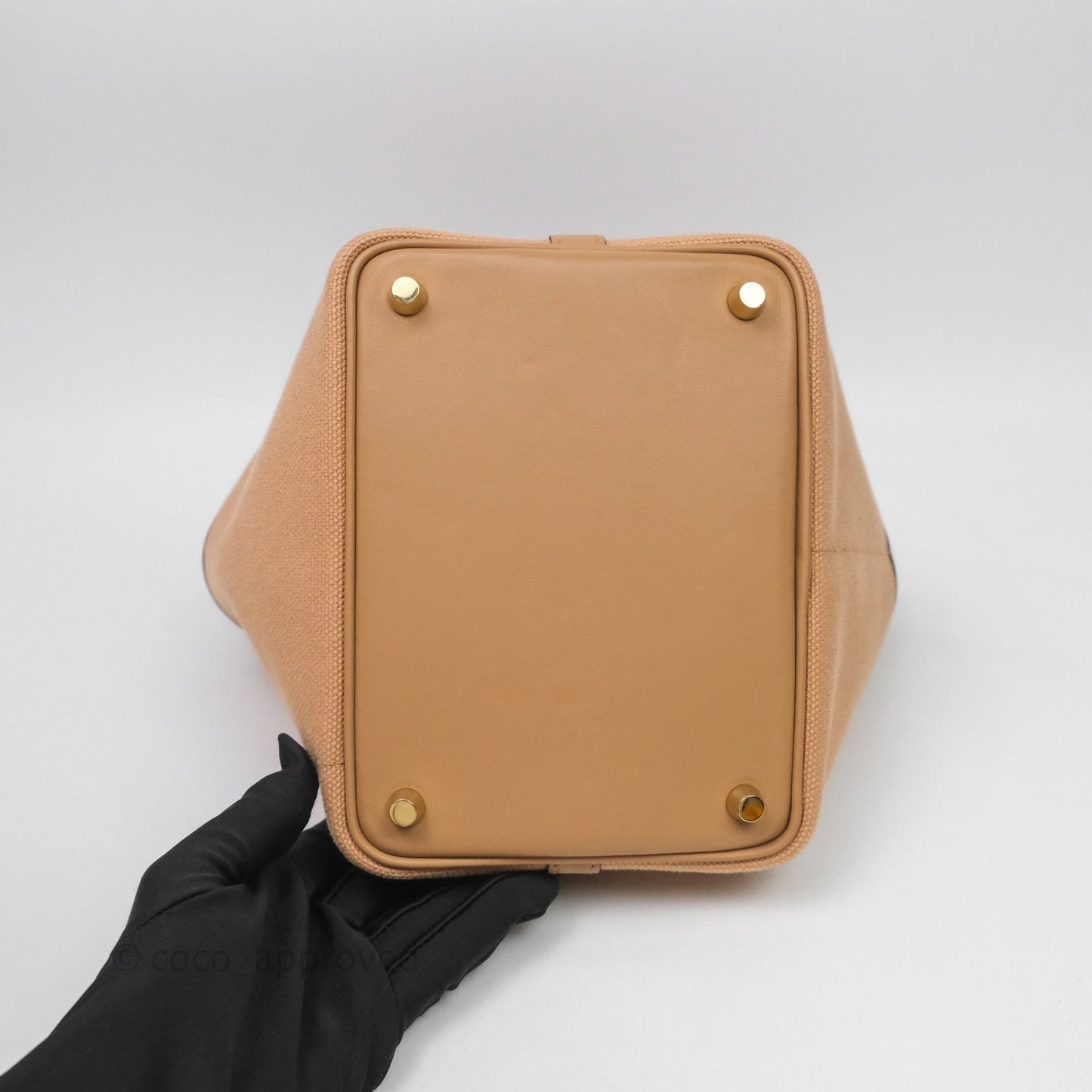 Hermes Picotin Lock 18 Cargo Pockets Chai 0M Goeland/Swift Gold Hardware