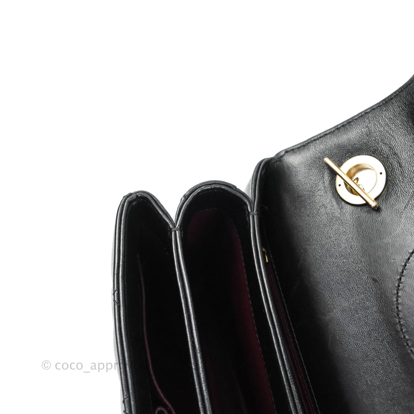 Chanel Trendy CC Small Black Lambskin Gold Hardware