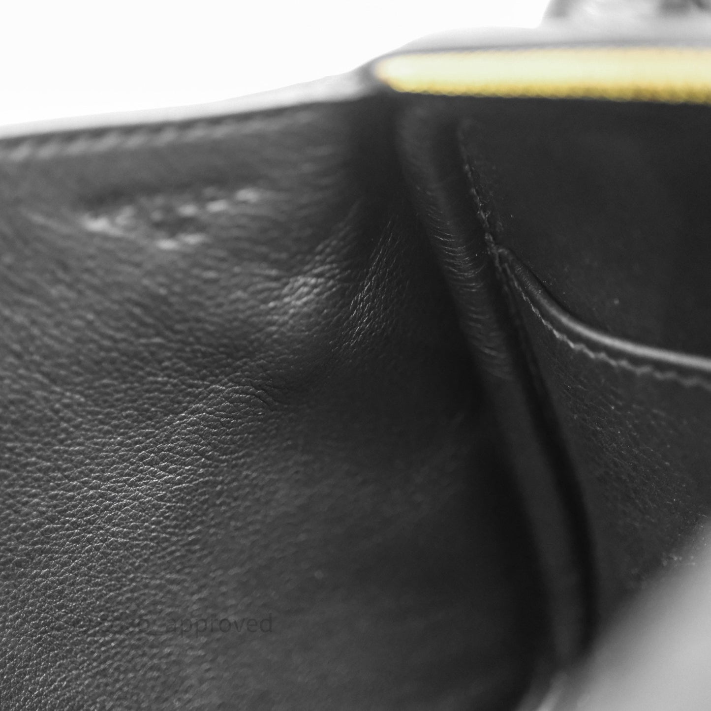Hermès Mini Lindy 20 Noir 89 Clemence Gold Hardware