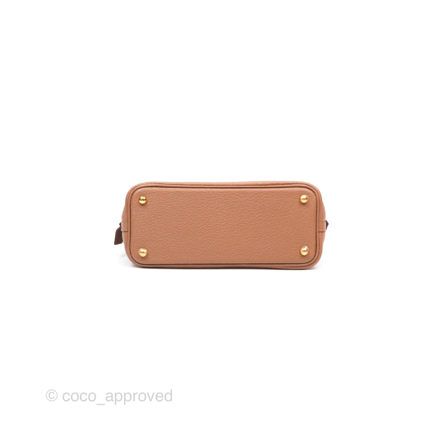 Hermès Bolide Mini 1923 Quebracho 2J Chevre Mysore Gold Hardware