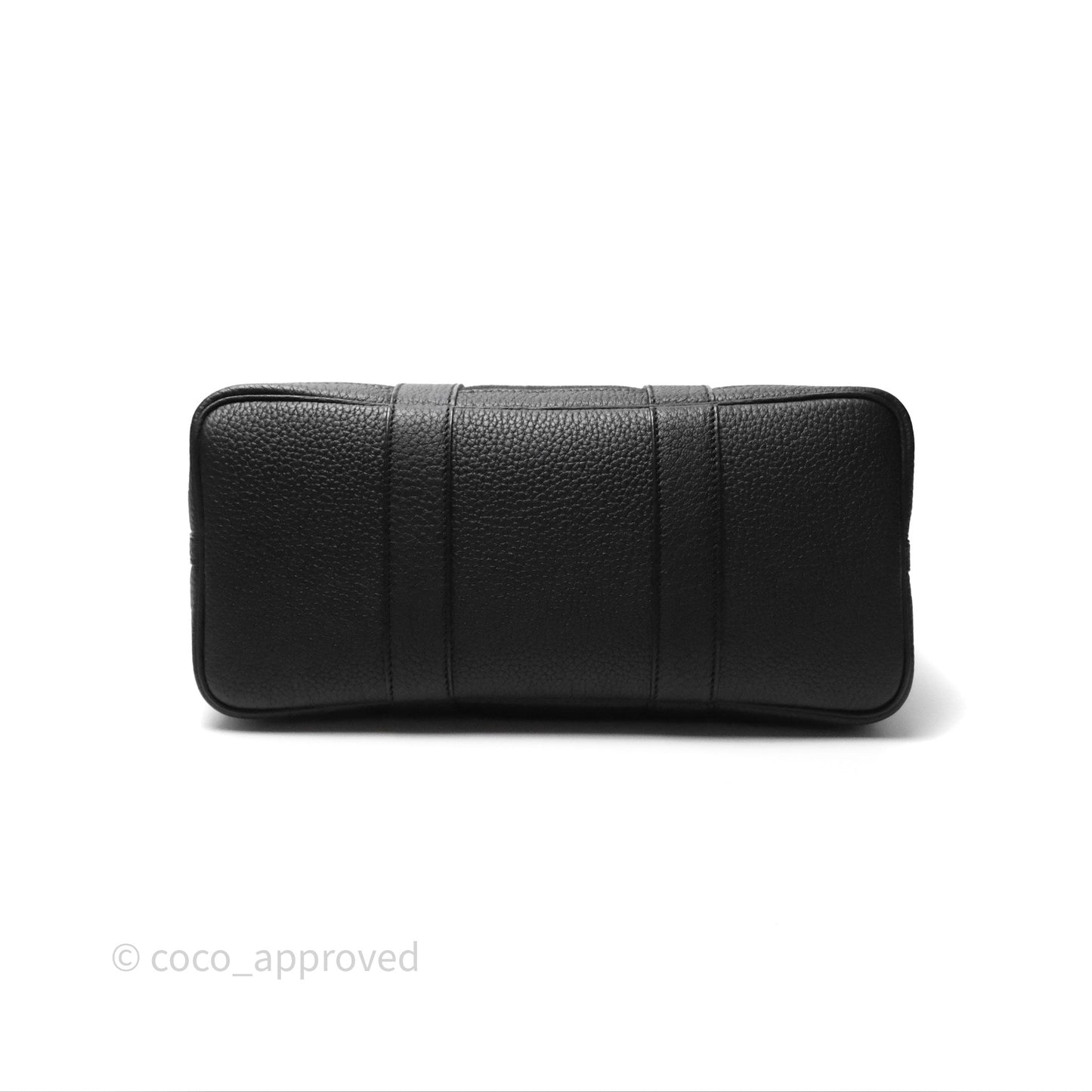 Hermès Garden Party 30 Canvas Noir 89 Black