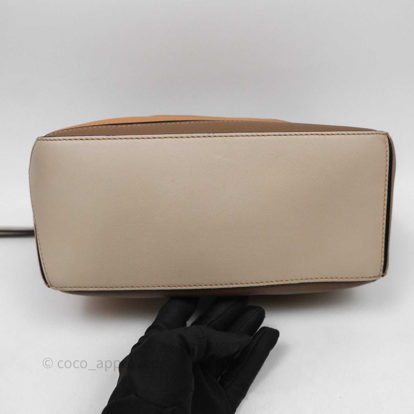 Loewe Small Puzzle Bag Warm Desert & Mink Two Tone Calfskin