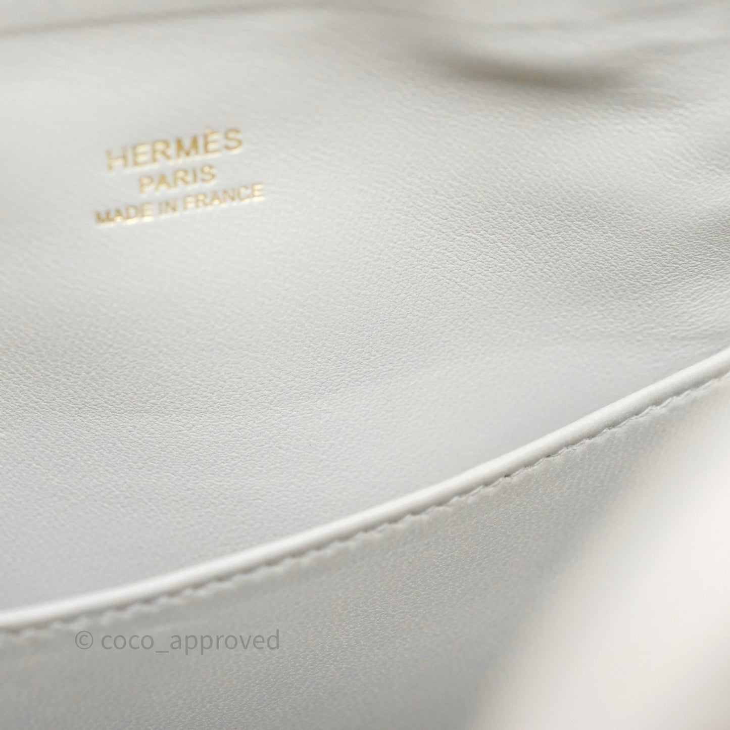 Hermès Bolide Mini 1923 Gris Perle 80 Evercolor Gold Hardware