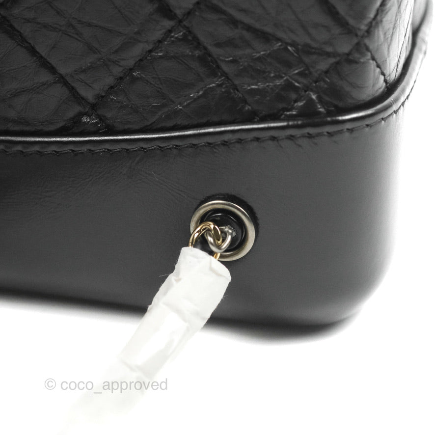 Chanel Small Gabrielle Backpack Black Aged Calfskin