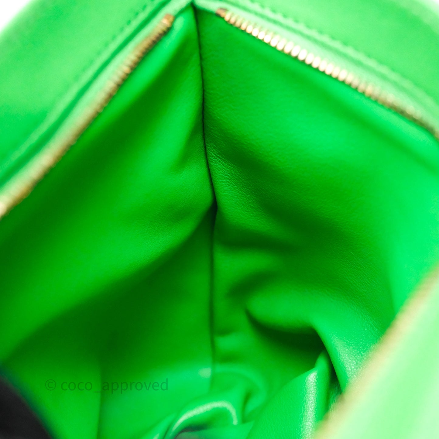 Bottega Veneta Mini Twist Knot Bag Green