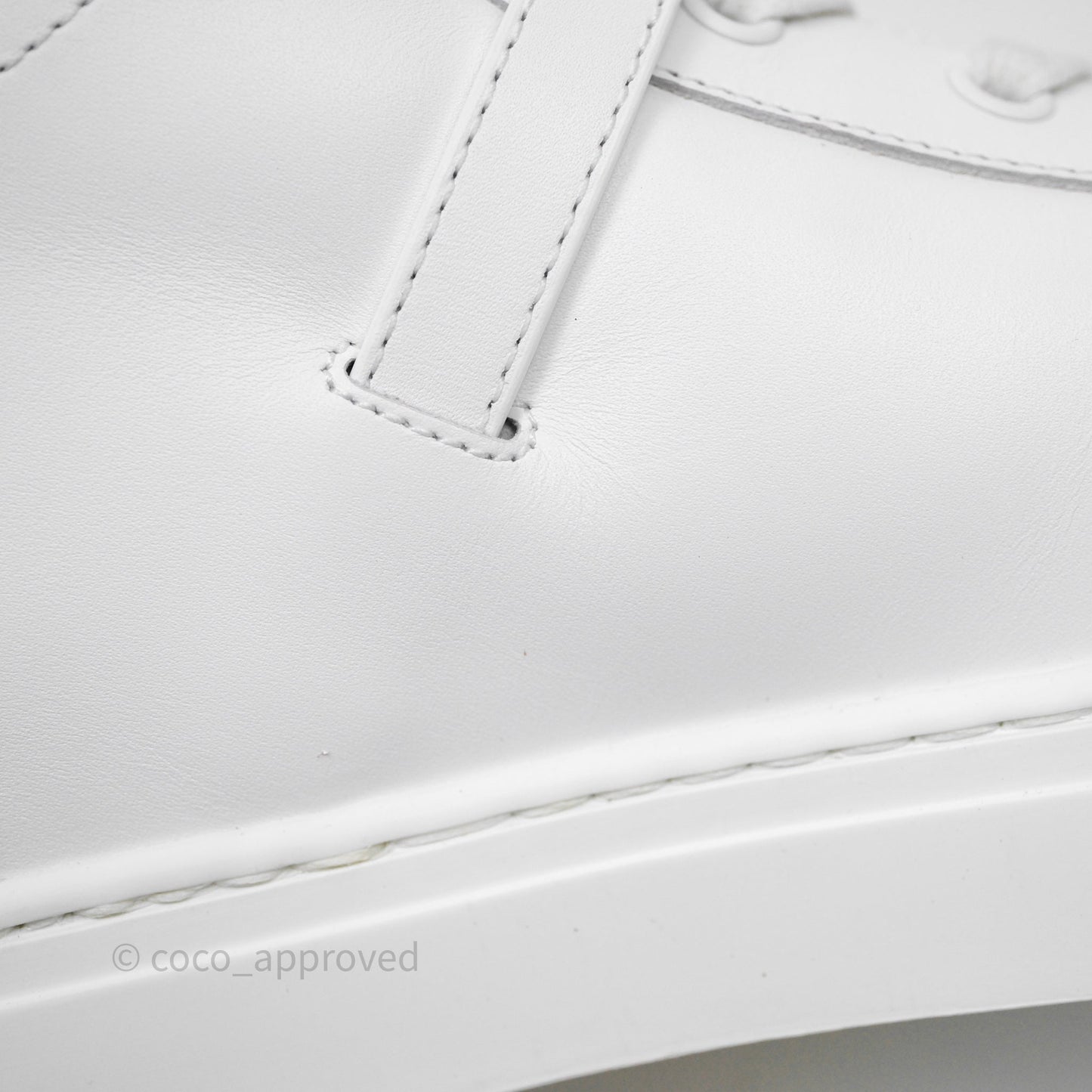 Hermès Daydream High-Top White Sneakers Kelly Buckle Size 40