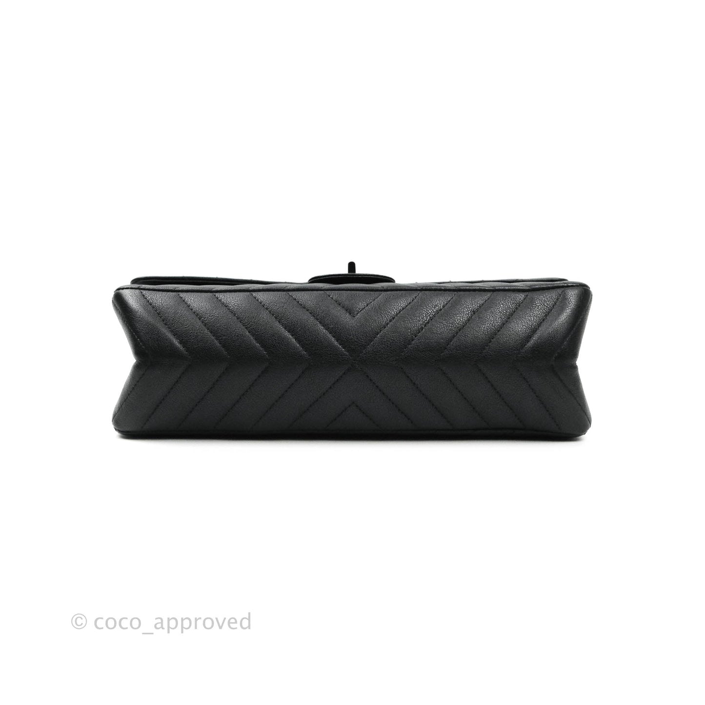 Chanel Reissue Chevron So Black Black Hardware 226