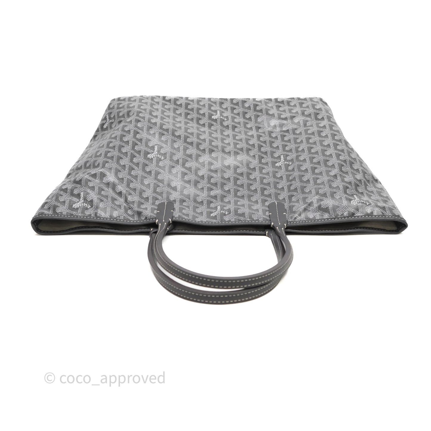 Goyard St Louis Tote PM Grey