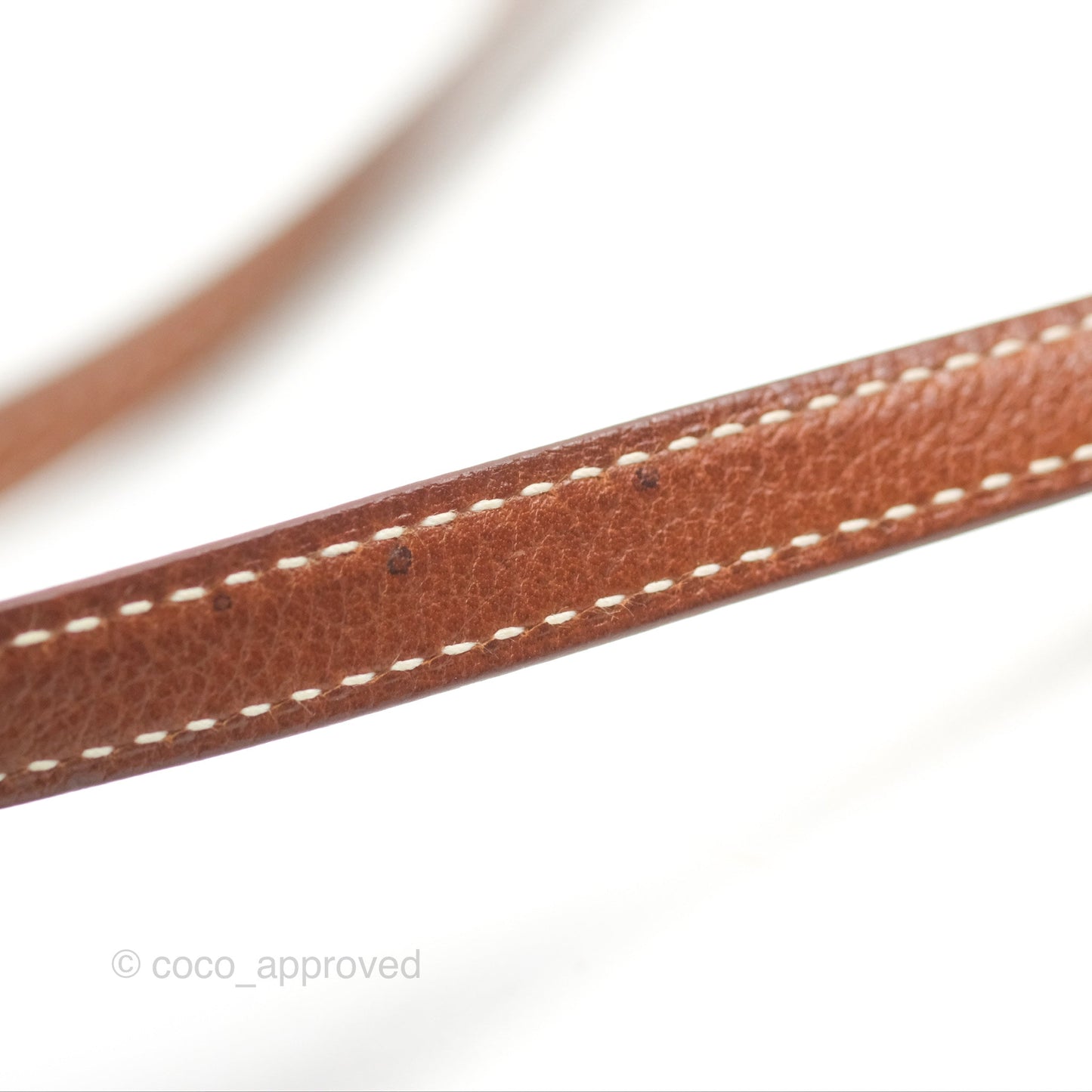Hermès Roulis Mini 18 Fauve Barenia Gold Hardware