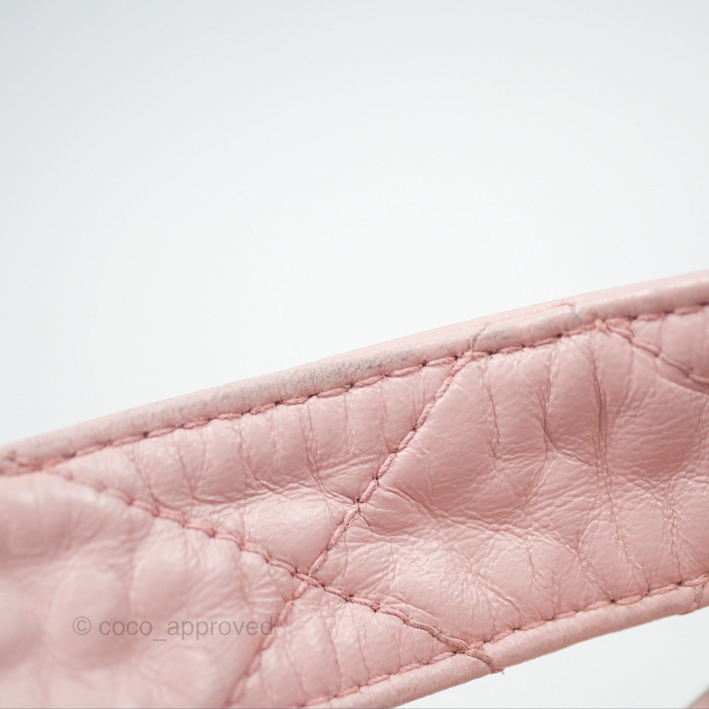 Chanel Vintage Camera Bag Pink Lambskin Gold Hardware