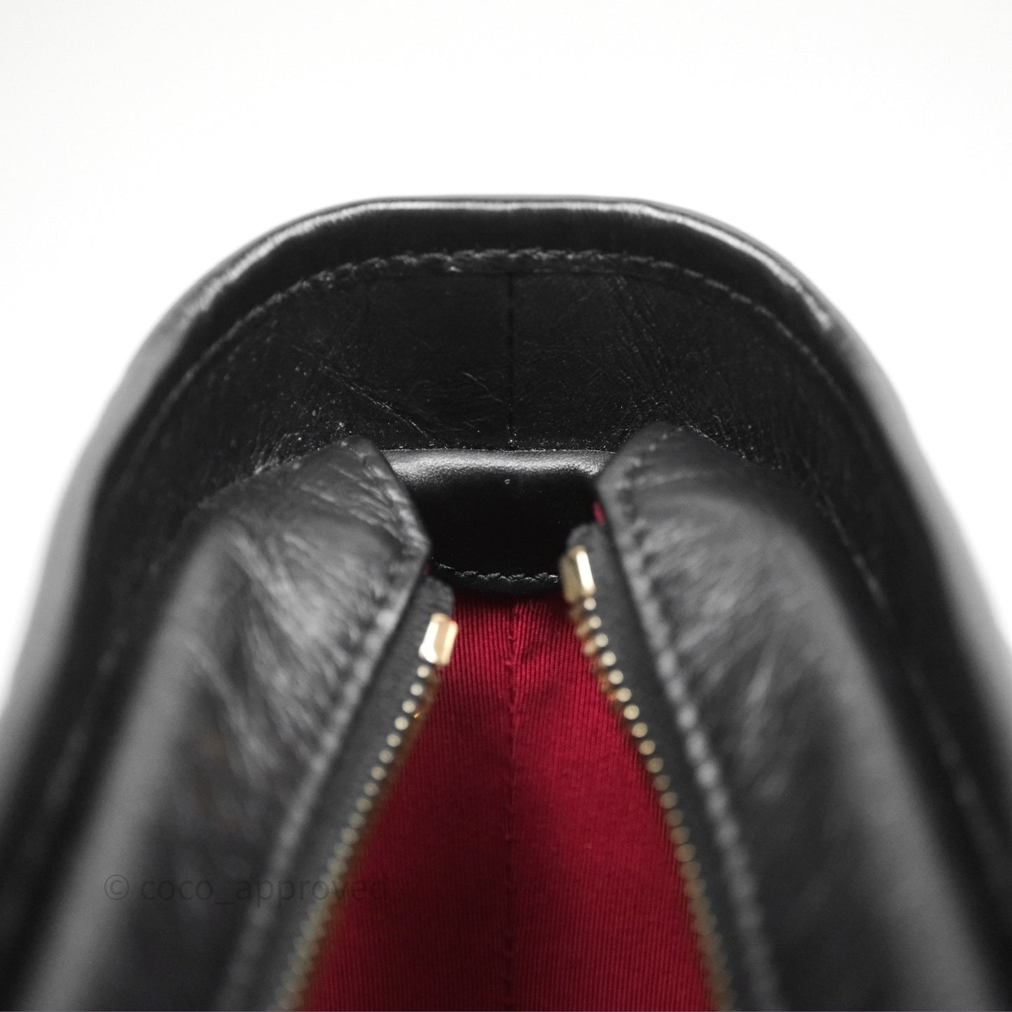 Chanel Small Gabrielle Hobo Quilted Black Aged Calfskin