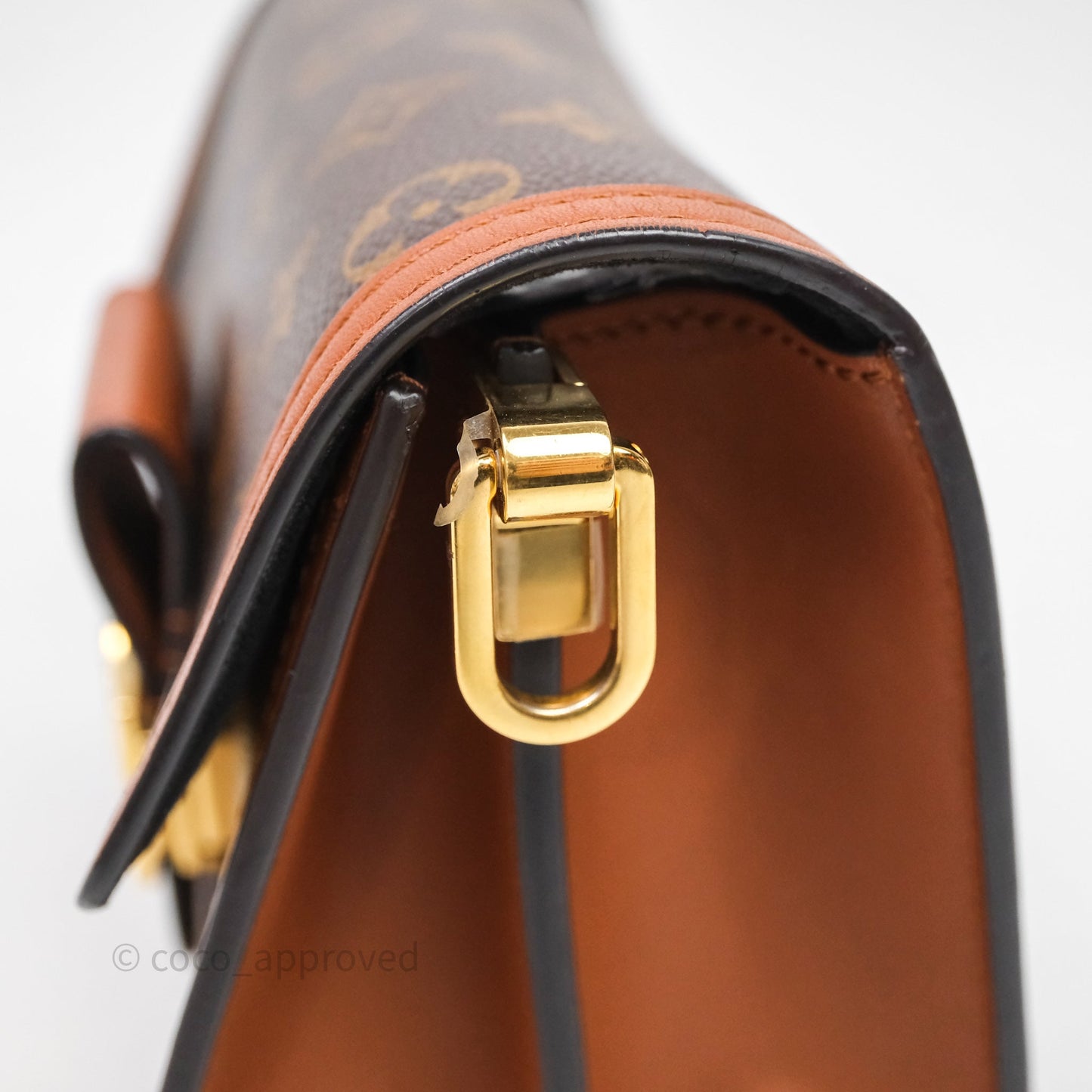 Louis Vuitton Mini Dauphine Monogram Tan Calfskin